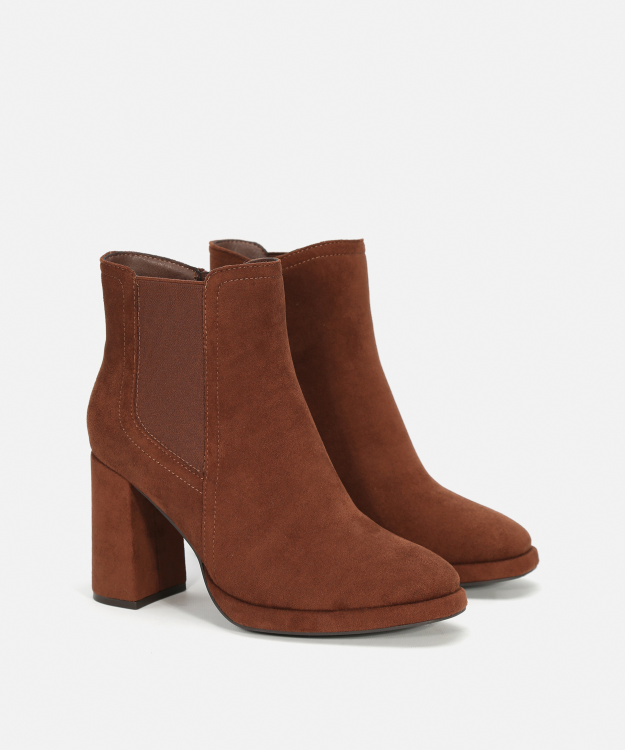 Botines tacón chelsea image number null